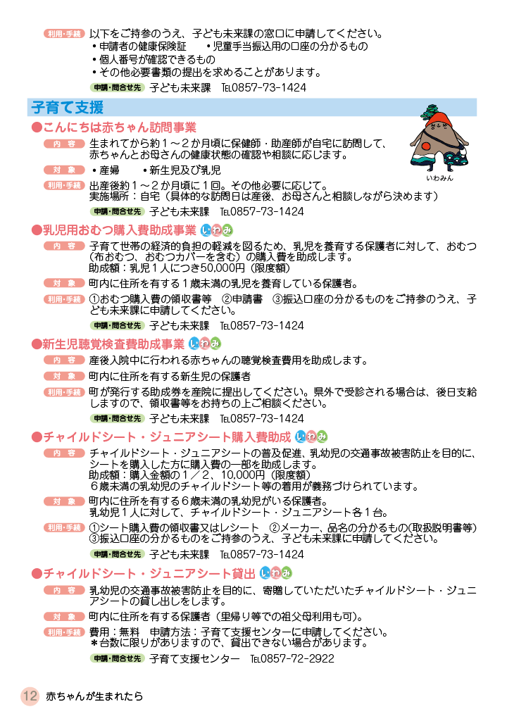 いわみ de 子育てハンドブック すまいる ページ11