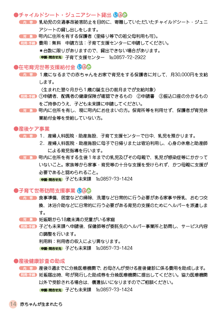いわみ de 子育てハンドブック すまいる ページ13